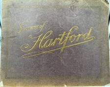 Rare 1908 Hartford, Ct Antique Book- Souvenir of Hartford