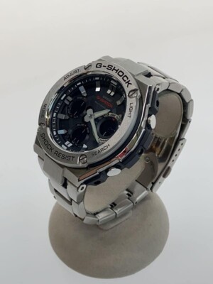 CASIO G-SHOCK GST-W110D-1AJF Silver Stainless Steel Solar Digital