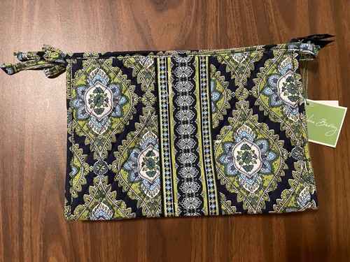 VERA BRADLEY - Estuche de cosméticos con lazo grande - Cambridge - Nuevo con etiquetas - Estampado raro y retirado - Imagen 1 de 7