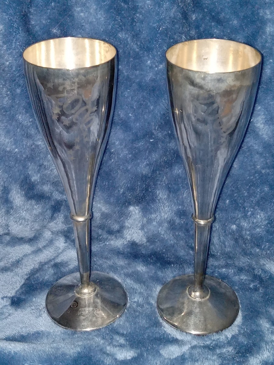 Vintage Lenox Kirk Stieff Collect. Silver-plated Wine Glasses | eBay