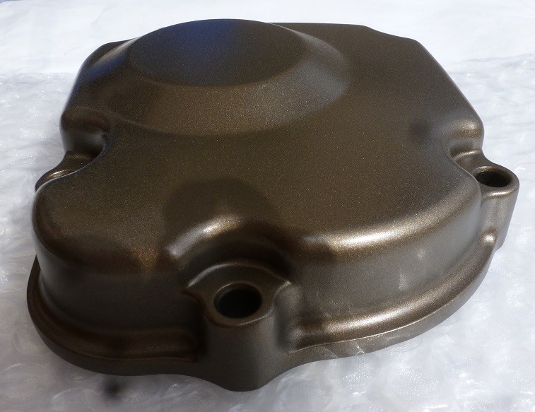 Carter d'alternateur pour Kawasaki Z750 de 2003 à 2012 en aluminium noir