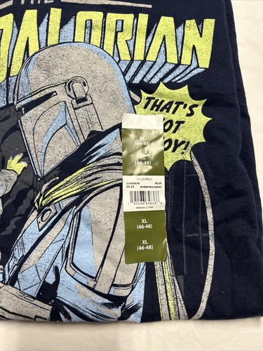 Star Wars The Mandalorian Men's Grogu and Mando Graphic Tee - Size: XL - Picture 16 of 19