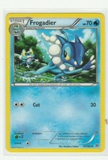 POKEMON CARD FROGADIER 47/162 NO 657 BUBBLE FROG POKEMON TCG CCG