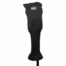 Majek All Hybrid Golf Club Black Protective Sleek New Acrylic #SW Headcover