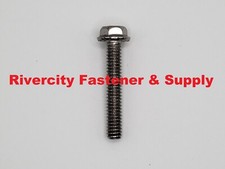50 1/4-20 x 1-1/2 Serrated Hex Head Flange Bolts / Cap Screws 1/4x20 x 1.5