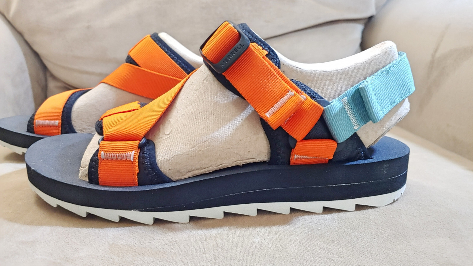 Sandali Merrell uomo cinturino alpino • Doppio cinturino all'aperto e cinturini posteriori taglia 11