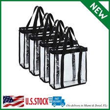 Set of 4 Vinyl Record Storage Bags Hold up to 144 Albums 36 Each Bag 