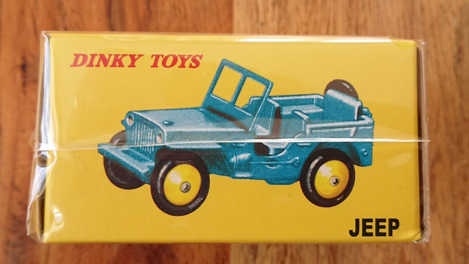 Dinky Toys GB N°25Y Universal Jeep - Rouge - Collection Miniature Voiture
