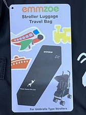 EMMZOE Stroller Luggage Travel Bag | Black