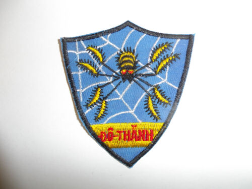 b8756 RVN Vietnam National Field Force Police Patch Spider Do Thanh CSDC IR6B - Photo 1/3