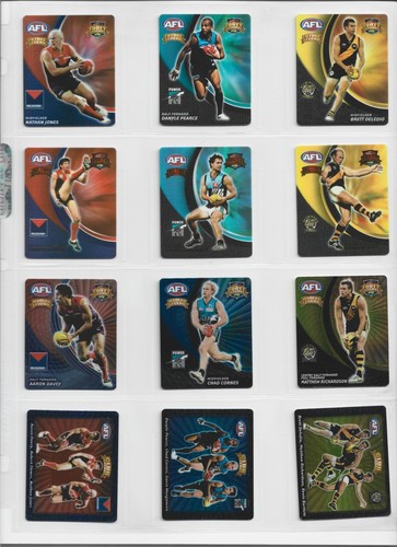 AFL Footy Legends tazos 2008 complete set of 64 tazos - Picture 7 of 11