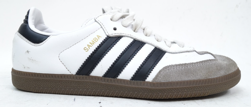 Adidas Samba Sneaker Schuhe Leder weiß Damengröße 8