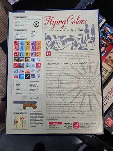 Flying Colors (1st Edition) GMT Games Pre Owned - Picture 2 of 3