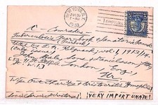 USA ROMANOV POLITICAL Cover *Wipe Out Aristocratic Hemophilia*1930 BLOOD VV480