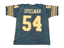 UNSIGNED CUSTOM Sewn Stitched Chris Spielman Blue Jersey - M, L, XL, 2XL, 3XL