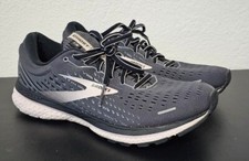 Brooks Womens Ghost 13 Running Shoes Sneakers Size 9.5B  Dark Gray Hushed Violet