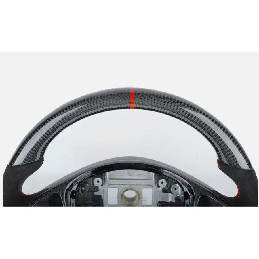 Volante de fibra de carbono para Mercedes-Benz AMG GT S C SL63 SL65 A45 CLA45 - Imagem 4 de 4