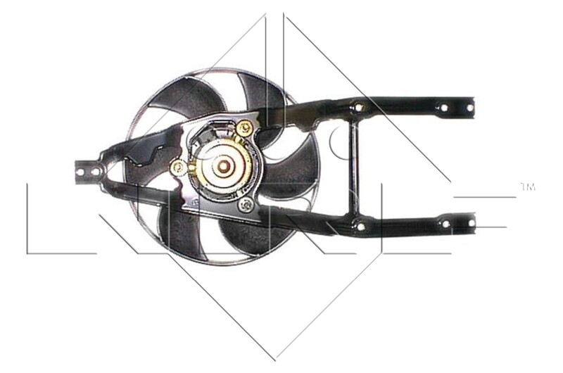 NRF 47229 Fan, radiator for FIAT