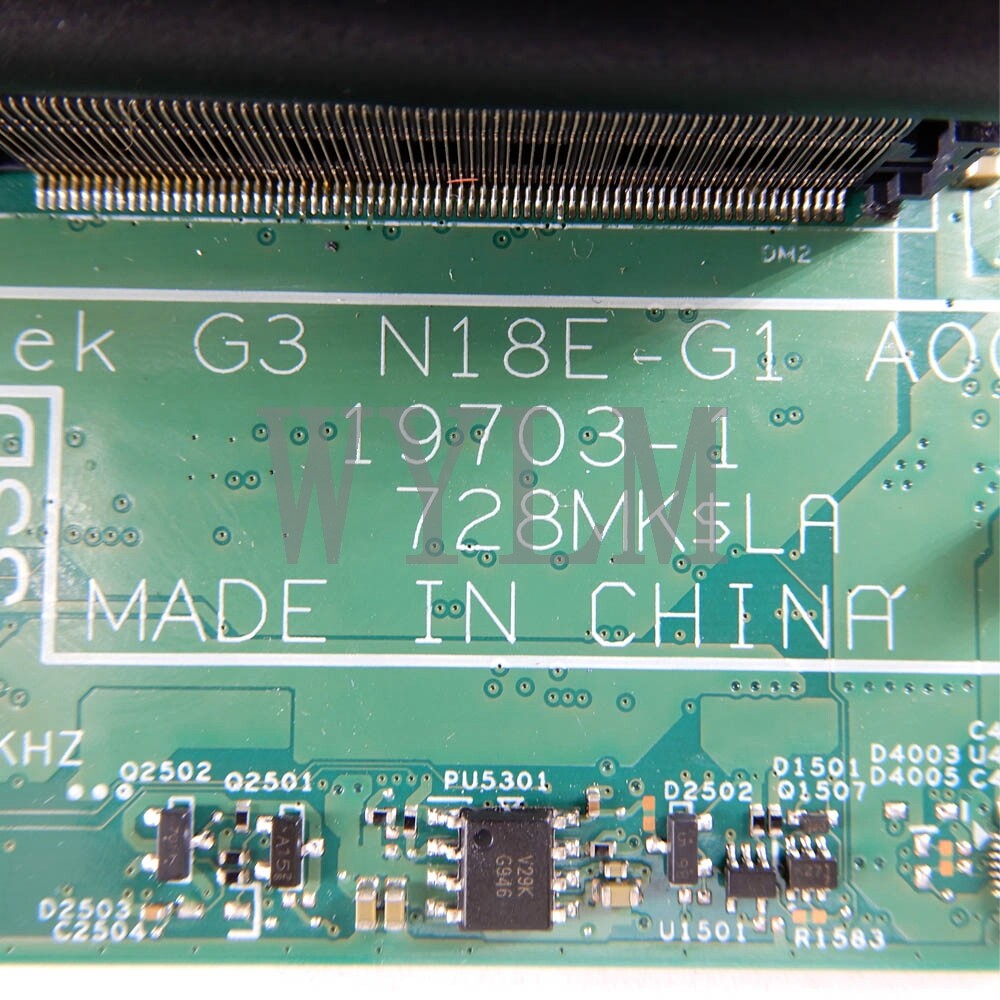 FOR DELL G3 Motherboard SRF6U I7-9750H CPU RTX 2060 HK1DX 0HK1DX 19703 ...