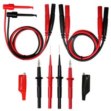 AideTek 5 in 1 Silicone Rubber Wire Test Lead Kit of Multimeter TLP20257 USA