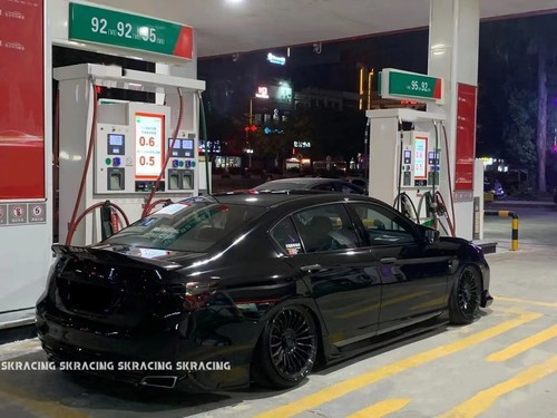 Alerón labial trasero negro brillante estilo R sedán Honda Accord 2013-2017 - Imagen 3 de 16