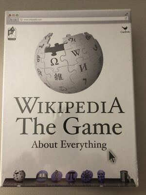 WIKIPEDIA The Game About Everything **NEW Factory Sealed**