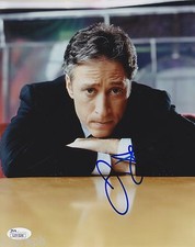 Jon Stewart Signed 8x10 Photo w/ JSA COA # L51526 The Daily Show