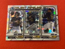 2021 Bowman Chrome Turang Feliciano Ray Talent Pipeline Atomic Refractor /150