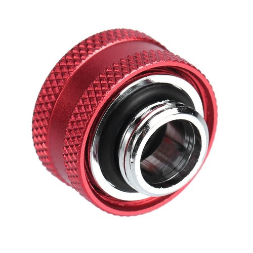 G1/4 Thread Rigid Tube 14mm Hard Tube Extender for PC Water Cooling(Red) - Bild 4 von 10