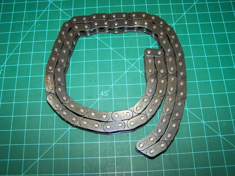 Cadena de distribución de un solo rodillo Clevite C4164 92 eslabones se adapta a Saturn 1,9 L y Nissan 1,6 L Foto 3 de 4