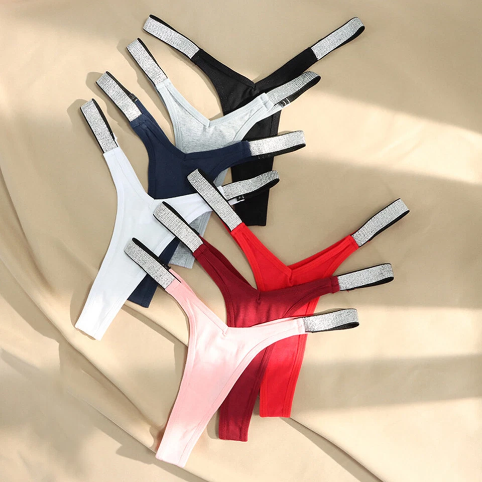 Frauen Spitzenhöschen Unterwäsche Tangas Sexy Dessous G-String Sport Slips / - Bild 4 von 4