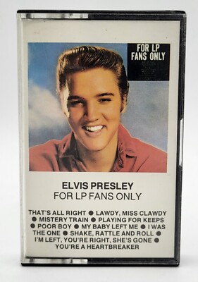 Elvis Presley MC For LP Fans Only Kassette RCA Vintage sehr gut