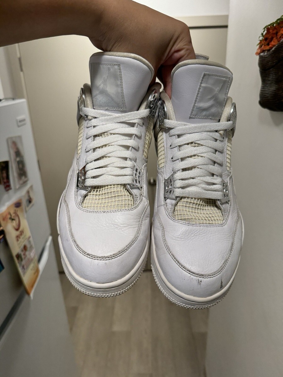 NIKE AIR JORDAN 4 Retro 'PURE MONEY' 💵308497-100 Size 14 US Ships