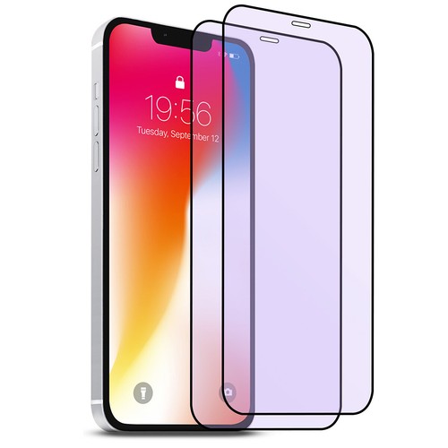 For iPhone 12 / 12 Pro Anti-Blue Light 2.5D HD Tempered Glass Screen Protector - Picture 14 of 15