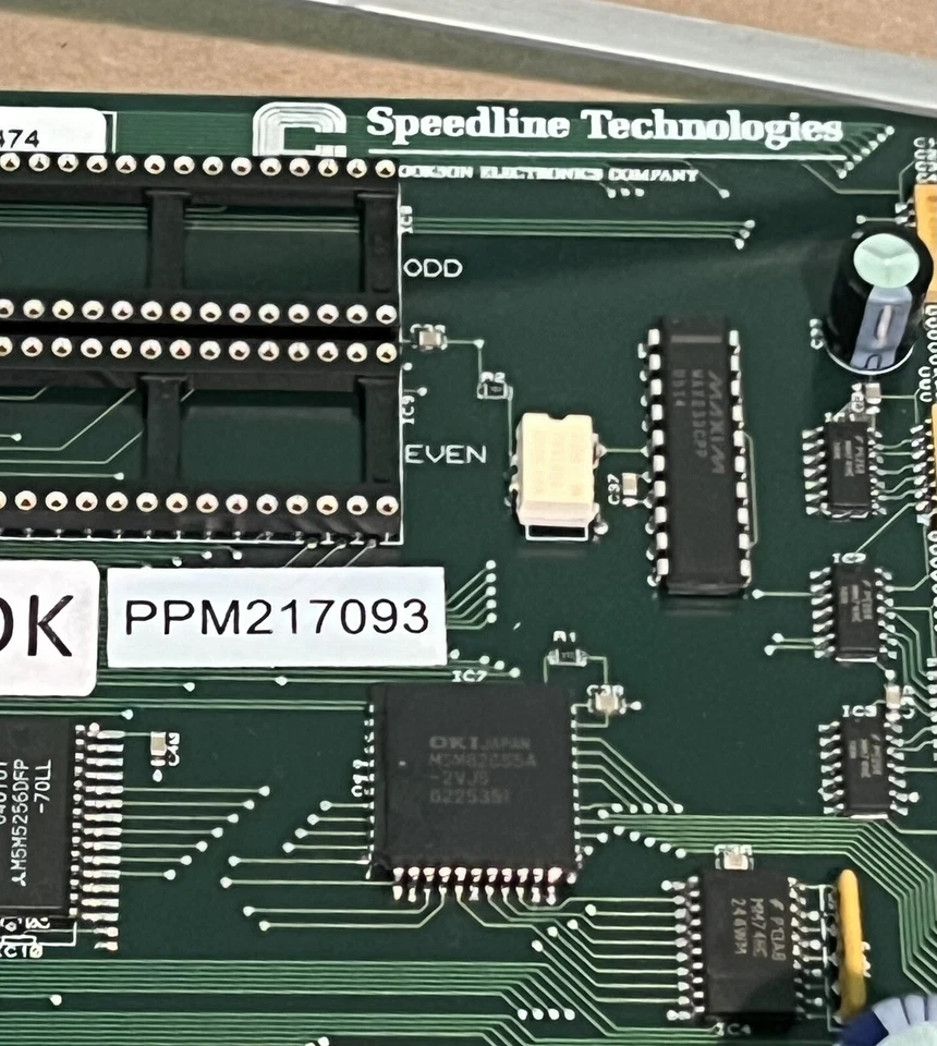 MPM Accuflex Feed Card 1010728 Speedline Technologies PC Board JE0474 Printer - Image 4 of 4