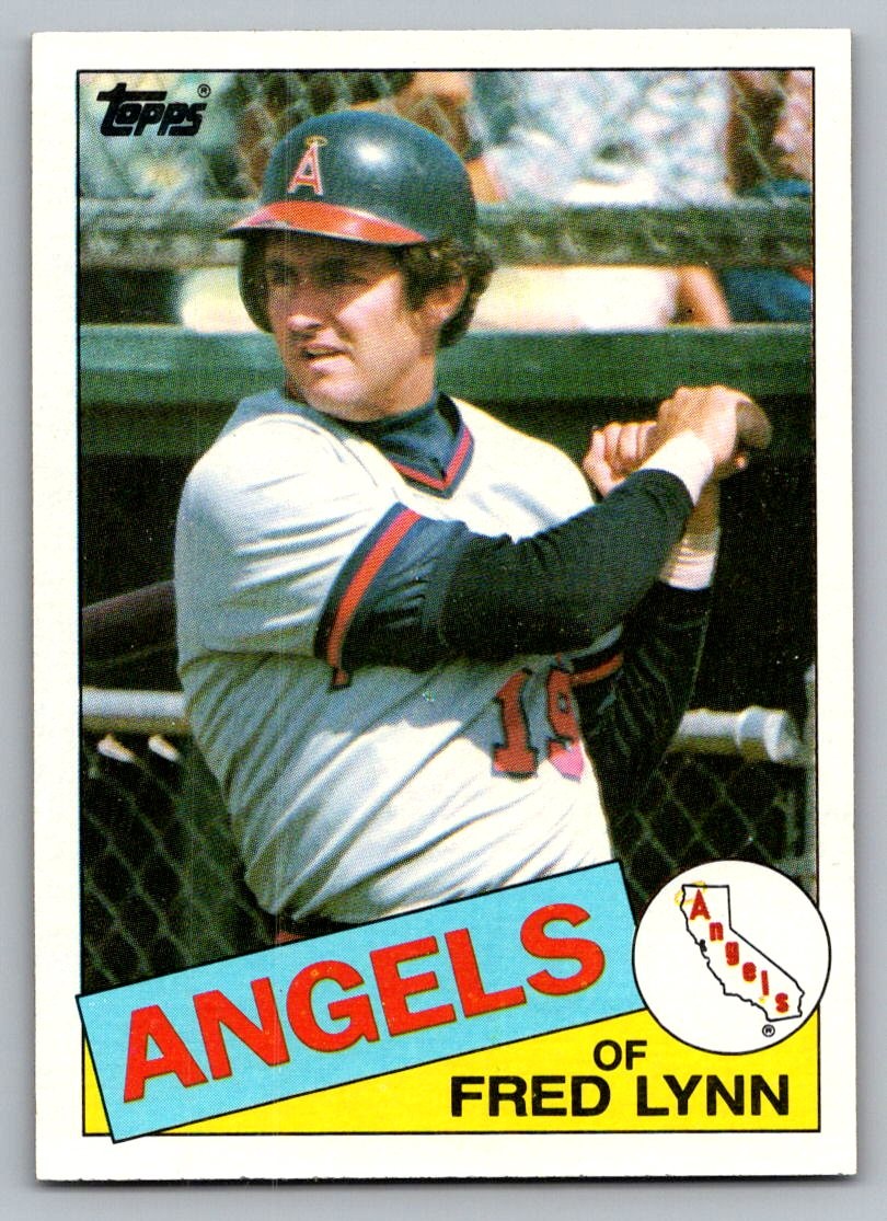 1985 Topps #220 Fred Lynn