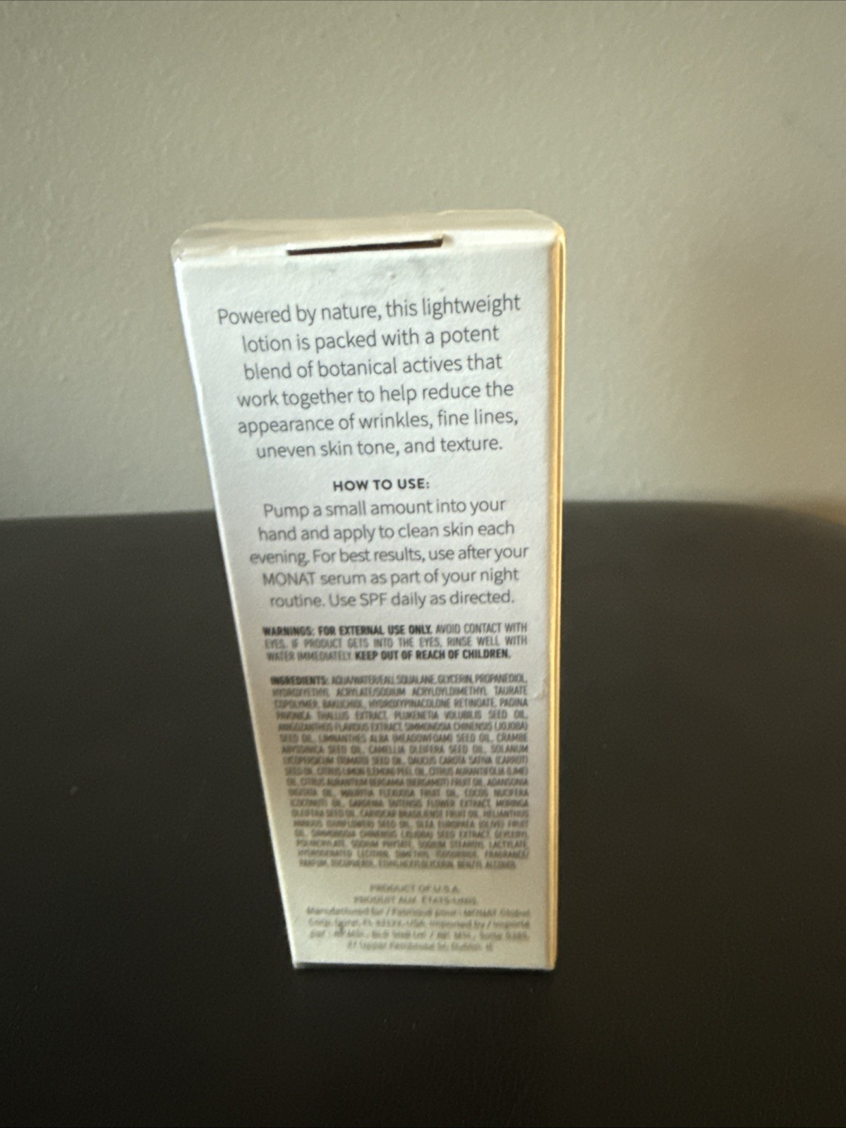 Monat Botanic Bakuchiol Vegan Retinol Alternative Lotion 30ml / 1 oz NEW/SEALED