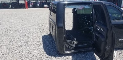 20 DODGE RAM 1500 NEW BODY CAB CORNER POST ROCKER REAR PASSENGER BLACK CREW CAB