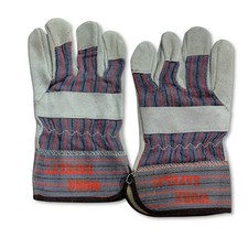 PIP 84-7532 Economy Grade Split Cowhide Leather Palm Glove Large, 1 Pair