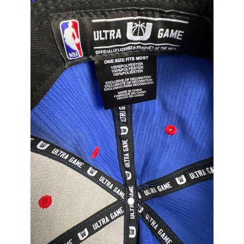 NBA Philadelphia 76ers Ultra Game Blue Corduroy Snap Back Cap Hat New - Picture 7 of 7