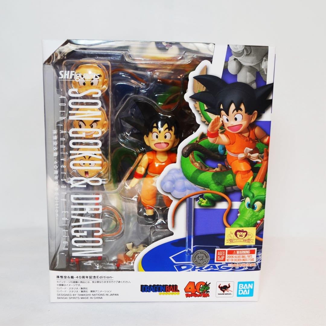 ドラゴンボール THE SON GOKU フィギュア Dragon Ball S.H.Figuarts Son Goku & Dragon 40th Anniversary
