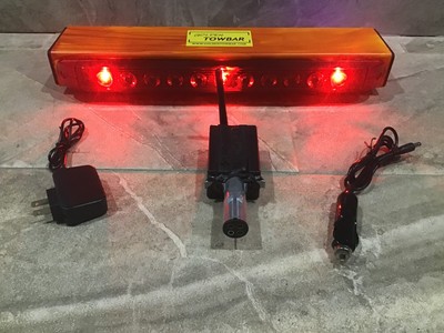 Wireless towing lights 17''- For Tow truck - 4 pin round- FIRE- GTB-0026