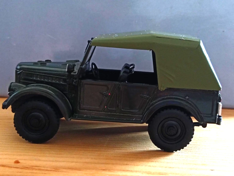 modellino 1/43 Gaz-69A veicolo militare sovietico DeAgostini - Immagine 3 di 3
