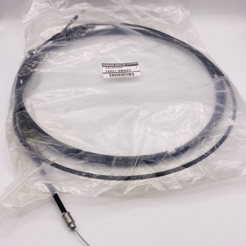 Back Opener Cable Assembly - Genuine Nissan Part # 78821-6MA0C OEM NOS