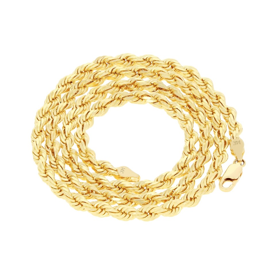 Acquista Bracciale in corda Rosalea in taglio Rotondo 0.07 Carati , Oro Giallo 375