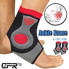 Ankle Brace Support Compression Wrap Sleeve Pain Relief Plantar Fasciitis Foot