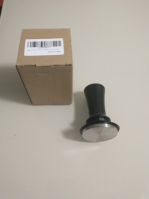 Attsky 51mm Espresso Tamper 51mm Black And Grooved Bottom