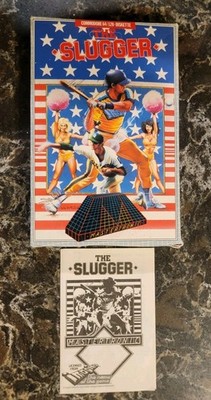 1985 The Slugger by Mastertronic Commodore 64 / 128 C64 Game - Box & Manual Only