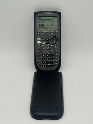 Texas Instruments TI-89 Titan graphischer Taschenrechner mit Deckel - GETESTET