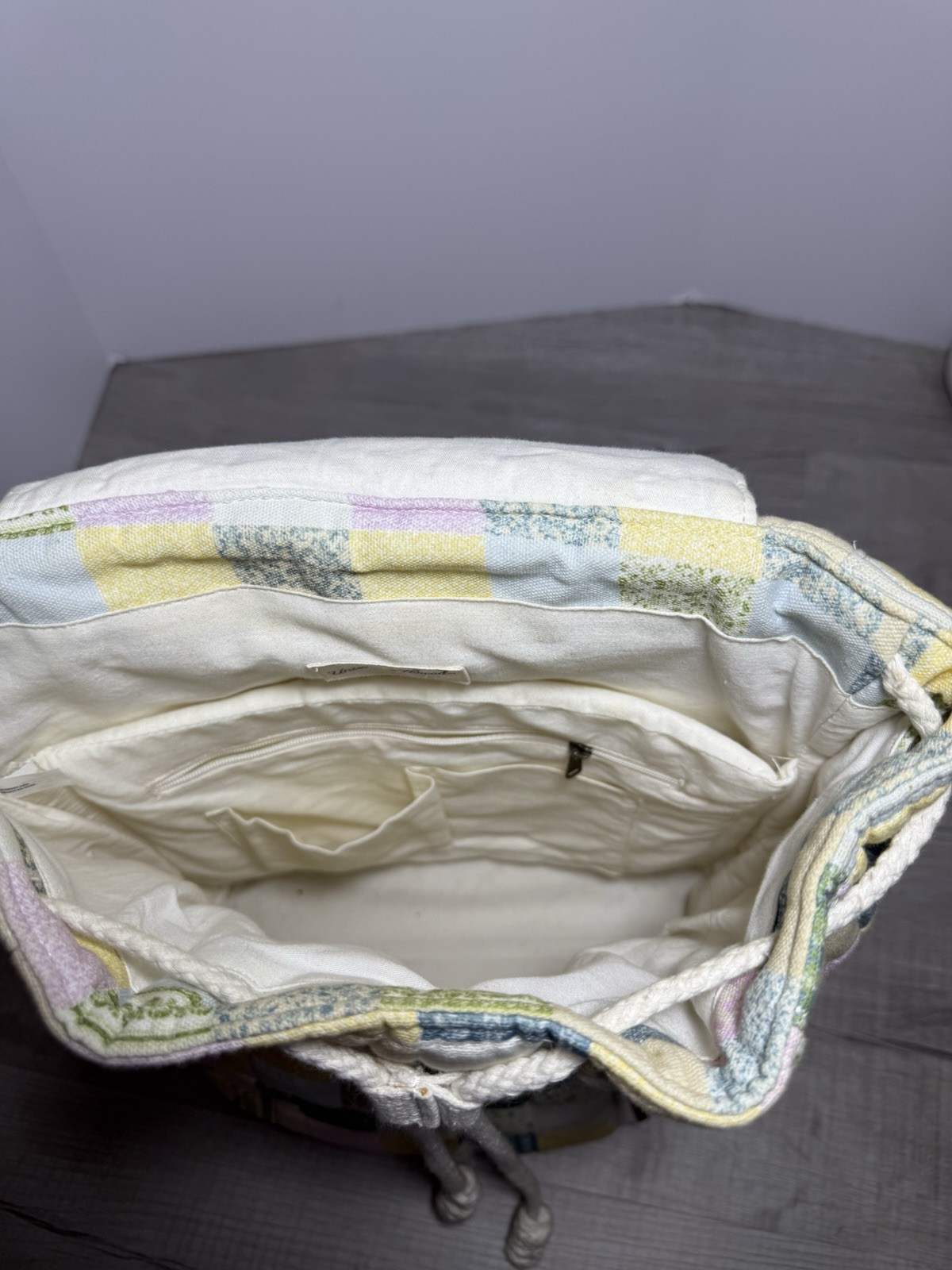 Universal Thread Goods Quilted Patchwork Backpack… - image 7